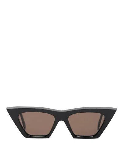 Phoebe Philo Light-fit Acetate Sunglasses In Black