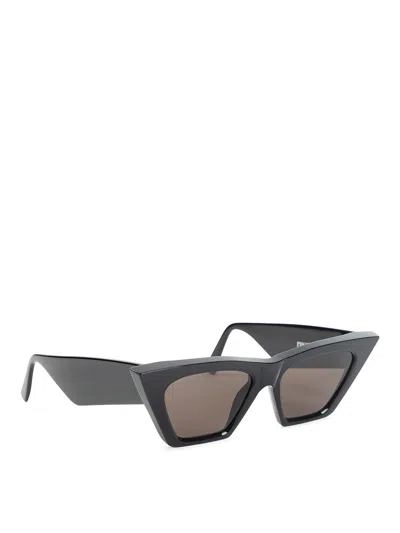 Phoebe Philo Peak Light Sunglasses In Gray