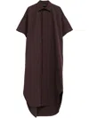 Phoebe Philo Pinstripe-pattern Shirt Dress In Multi