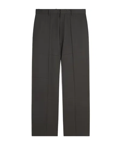 Phoebe Philo Pleated Casual Trousers In Green