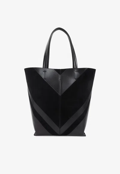 Phoebe Philo Pot Cabas Tote Bag In Black