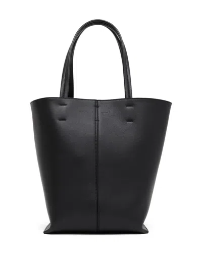 Phoebe Philo Pot Cabas Tote Bag In Black