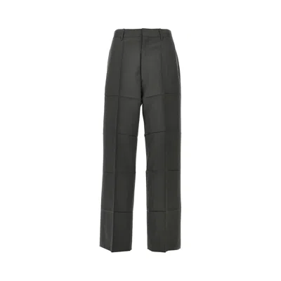 Phoebe Philo Pressed Gabardine Pants In Green