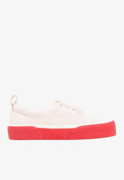 Phoebe Philo Primosole Low-top Canvas Sneakers In Pink
