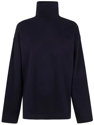 Phoebe Philo Relaxed Long Sleeve Jersey In Black