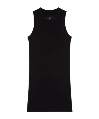 Phoebe Philo Ribbed Vest In Black