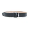 Phoebe Philo Round Buckle Belt Women In Black