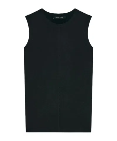 Phoebe Philo Round-neck Sleeveless Vest In Black