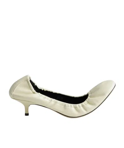 Phoebe Philo Round-toe High Heels In Neutral