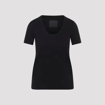 Phoebe Philo Scoop T-shirt In Black