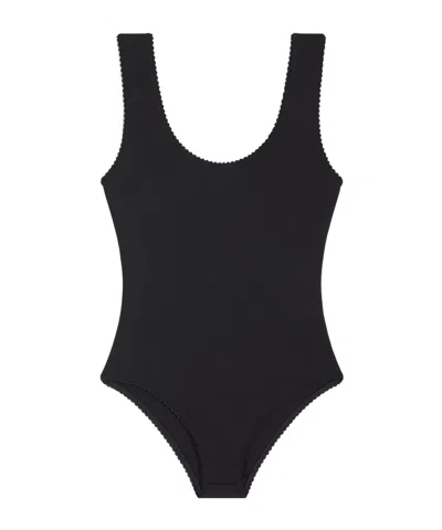 Phoebe Philo Scooped One Piece In Black