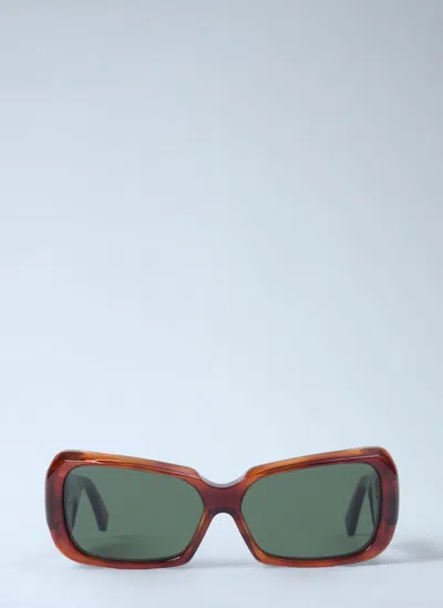 Phoebe Philo Score Sunglasses In Red