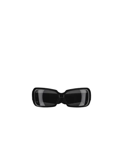 Phoebe Philo Score Sunglasses In Black Acetate