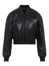 Phoebe Philo Shrunk Bomber In Black