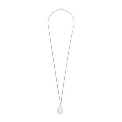 Phoebe Philo Silver Pebble Necklace