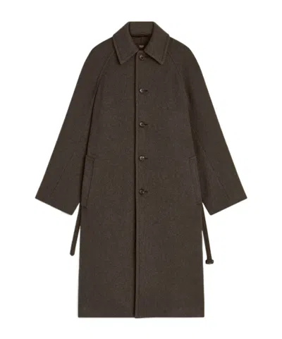 Phoebe Philo Single-breasted Coat In Brown