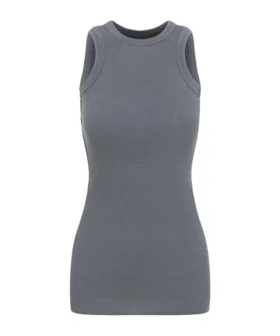 Phoebe Philo Sleeveless Wool Vest In Gray