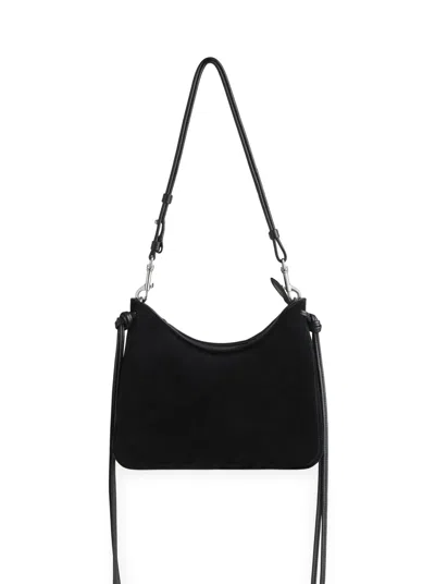 Phoebe Philo Small Gig Bag In Suede In Black