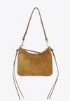 Phoebe Philo Small Gig Suede Shoulder Bag In Brown