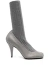 Phoebe Philo Sock Pumps In Gray