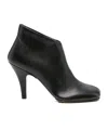 Phoebe Philo Square Toe Ankle Boots In Multi