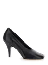 Phoebe Philo Square-toe Leather Pumps In Multi