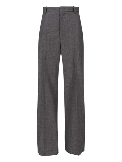 Phoebe Philo Massgeschneiderte Hose Mit Reissverschluss In Gray
