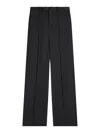 Phoebe Philo Tailored Wool Trousers In Black