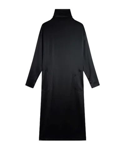 Phoebe Philo Tie Neck Dress In Black