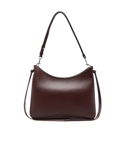 Phoebe Philo Top-handle Shoulder Bag In Burgundy