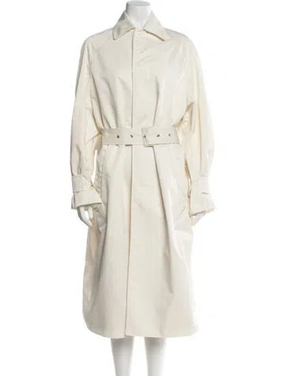 Pre-owned Phoebe Philo Trench Coat W/ Tags In Neutral