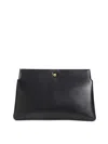 Phoebe Philo Triple-folding Pouch In Black