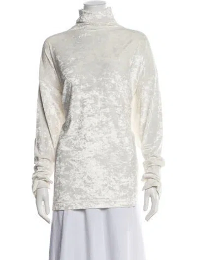 Pre-owned Phoebe Philo Turtleneck Sweater W/ Tags In White