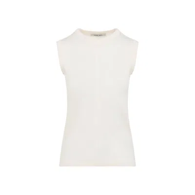 Phoebe Philo Ultra Fine Tank Top In Neutral