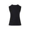 Phoebe Philo Round-neck Sleeveless Vest In Black
