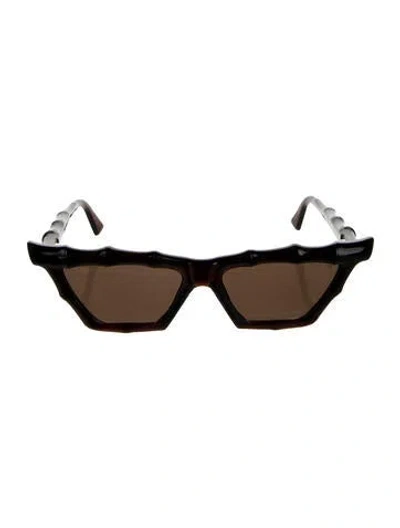 Pre-owned Phoebe Philo Wayfarer Tinted Sunglasses In Brown
