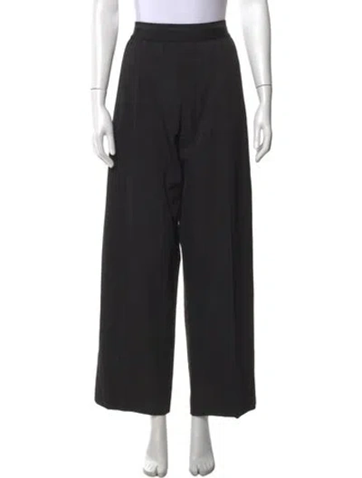 Pre-owned Phoebe Philo Wide Leg Pants In Black