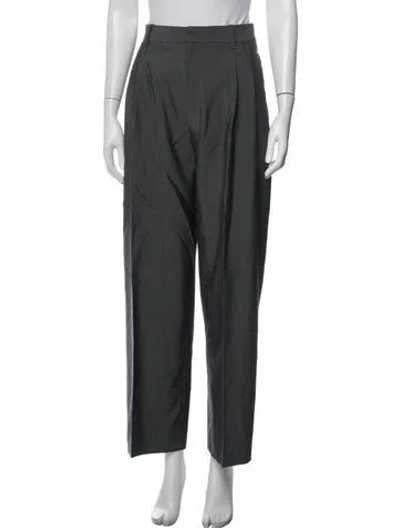 Pre-owned Phoebe Philo Wide Leg Pants In Grey