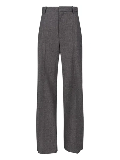 Phoebe Philo Wide-leg Tailored Trousers In Multi