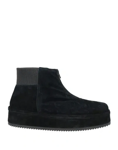 Phoebe Philo Woman Ankle Boots Black Size 9 Leather