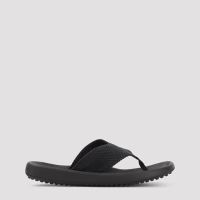 Phoebe Philo Women's Canvas Flip Flops In Black