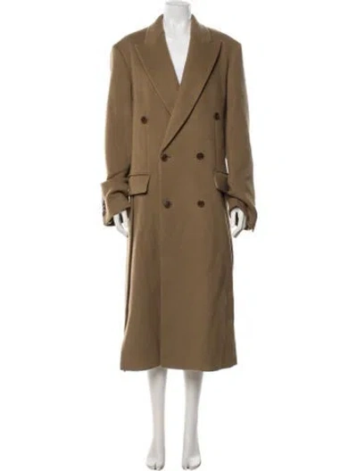 Pre-owned Phoebe Philo Wool Coat W/ Tags In Brown