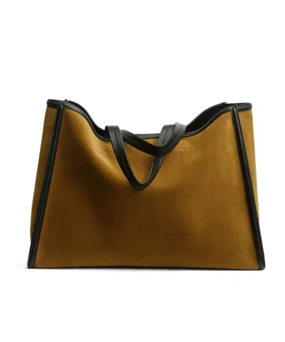 Phoebe Philo Xl Cabas Tote Bag In Brown