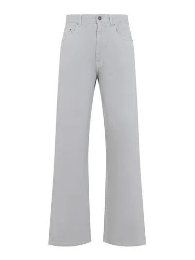 Phoebe Philo Zip Jeans In Grey
