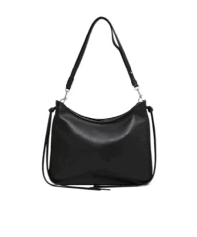 Phoebe Philo Zipper Shoulder Bag In Black