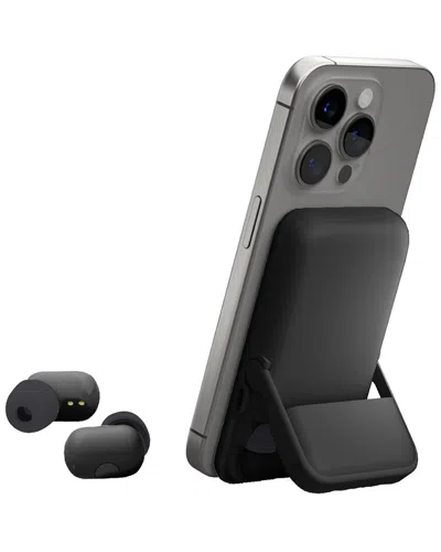 Phunkee Tree 4-in-1 Magnetic Power Bank Buds In Black