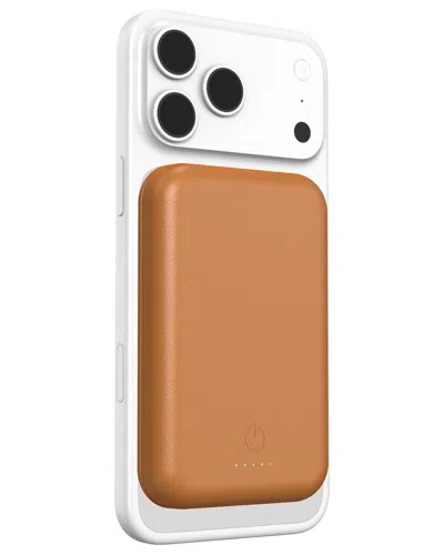 Phunkee Tree Leather Magnetic Power Bank In Multi