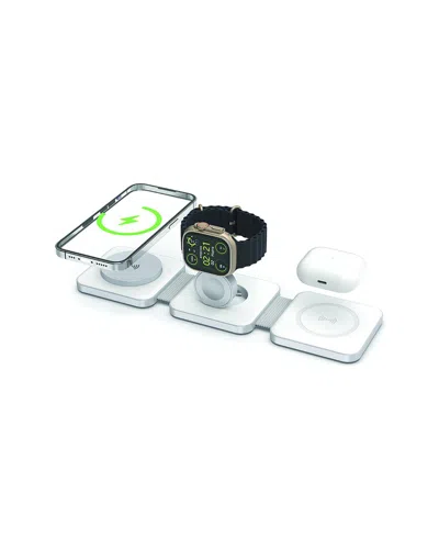 Phunkee Tree Leather Tri Fold Charging Station