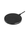 Phunkee Tree Leather Wireless Charging Pad In Black