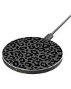 Phunkee Tree Leather Wireless Charging Pad In Black